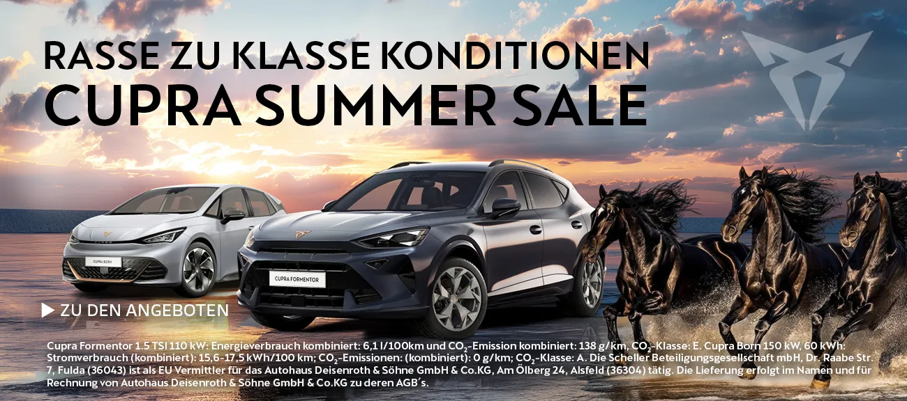 CUPRA SUMMER SALE