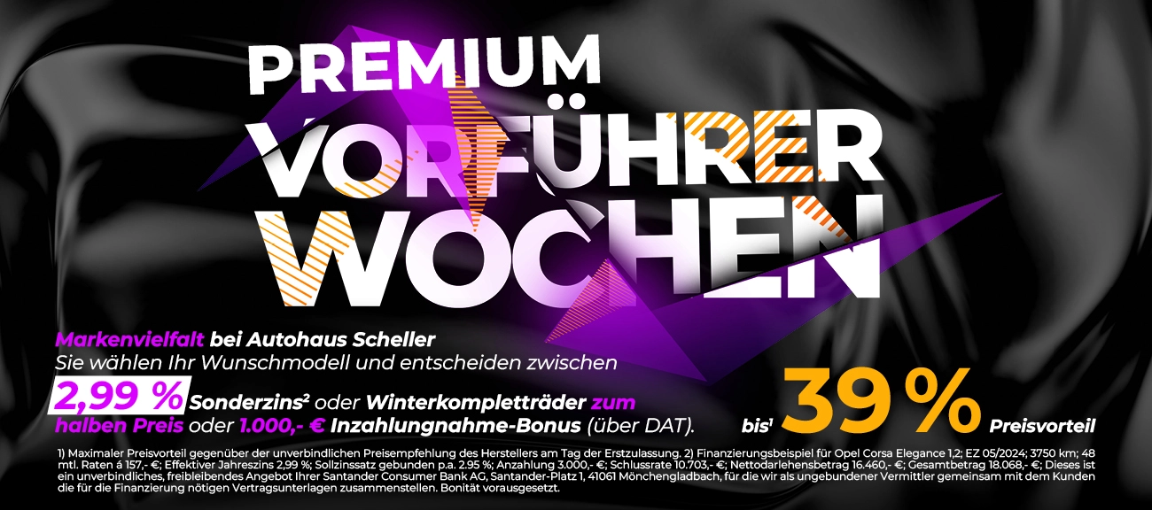 Premium Vorführ Wagen