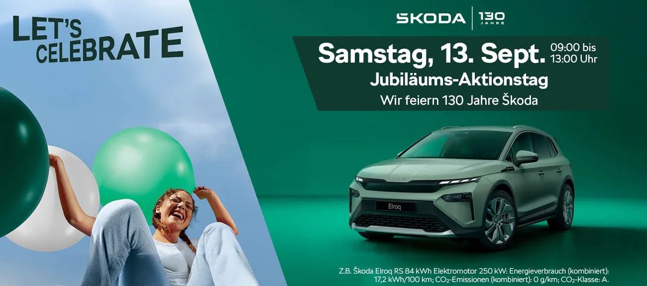 Slider 130 Jahre Skoda