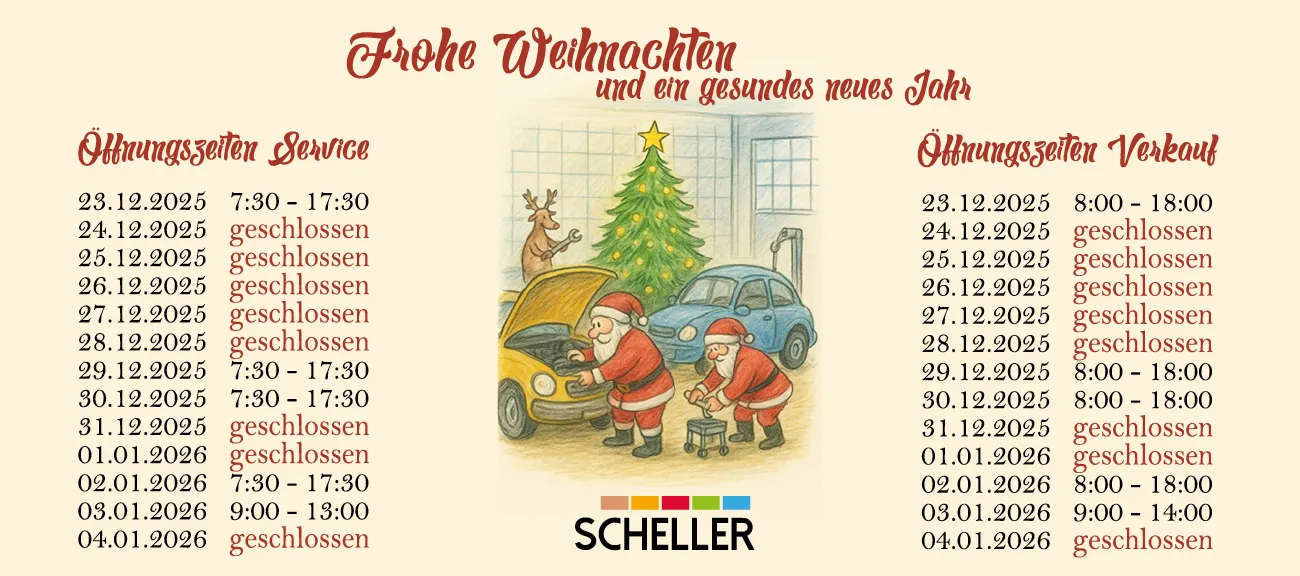 Weihnachten Neujahr Öffnungszeiten
