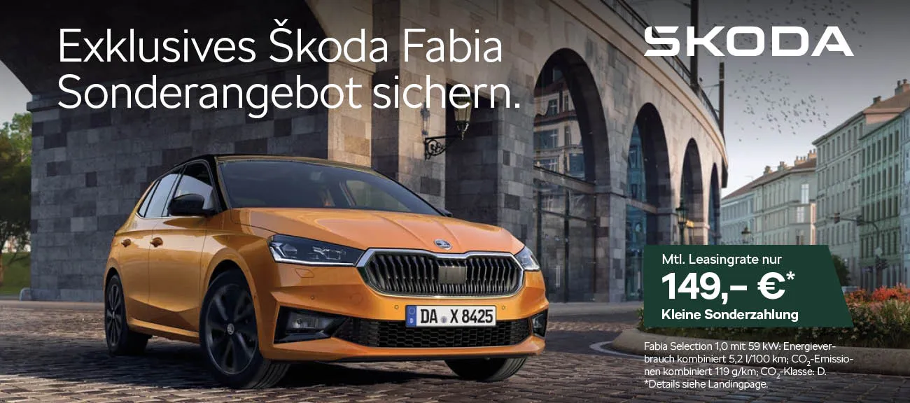 Slider Skoda Fabia