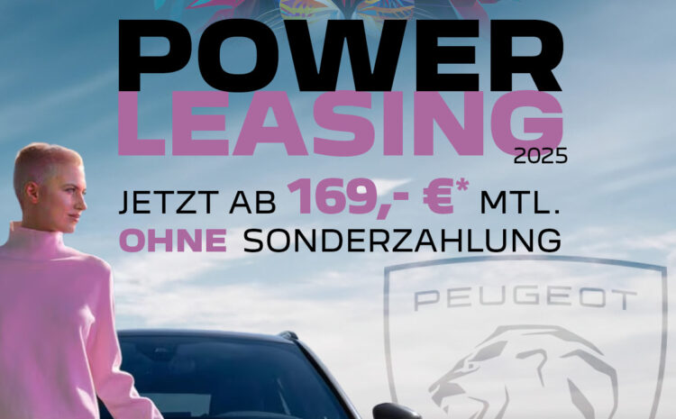  Peugeot PKW Leasingangebote