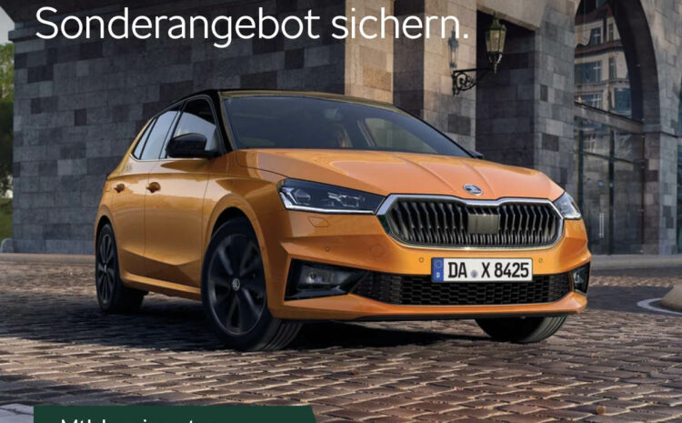  Škoda Fabia Sonderangebot