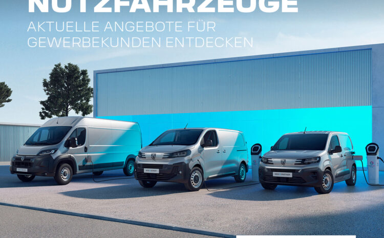  Peugeot Nutzfahrzeuge Gewerbewochen