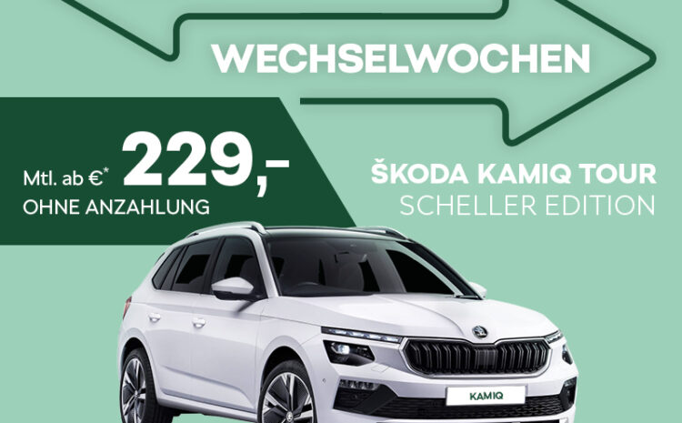  Kamiq Sondermodell – Skoda Wechselwochen