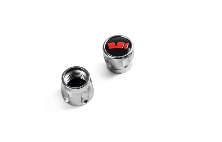 Zierventilkappen-Motorsport-Emblem