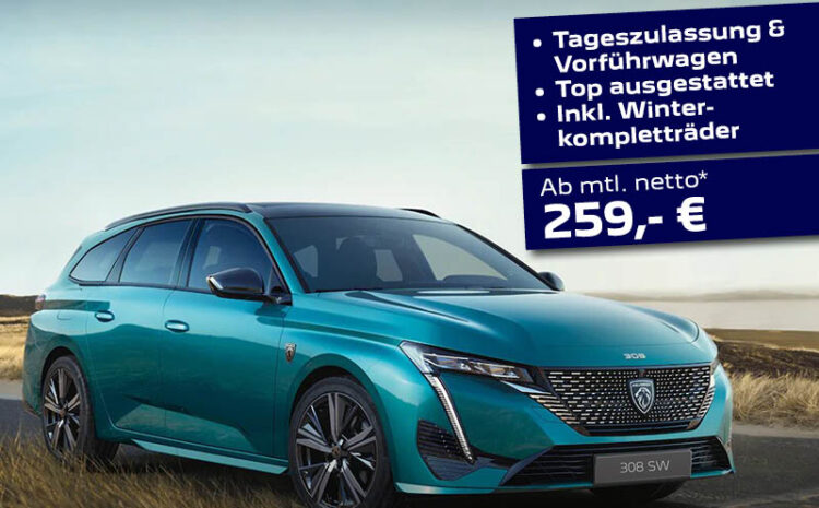  Peugeot 308 SW Abverkauf