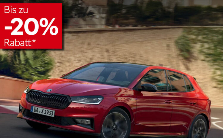  Škoda Fabio Monte Carlo Lageraktion