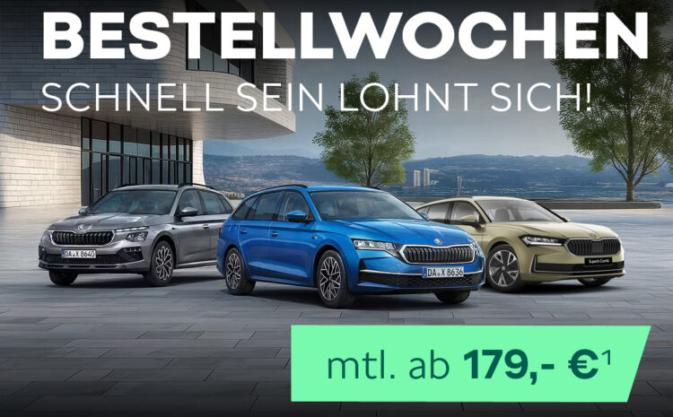  Skoda Bestellwochen