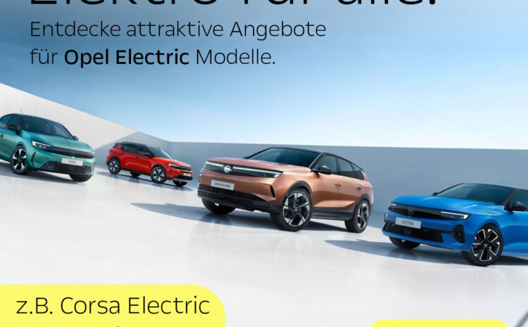  Opel E-Fahrzeug Föderprämie