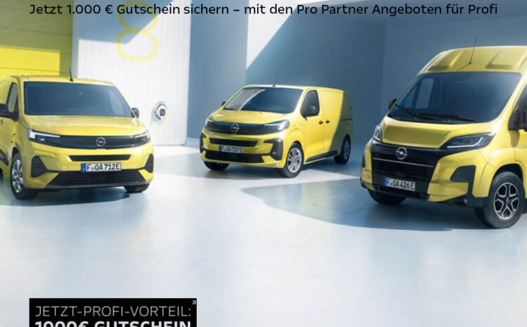  Opel Nutzfahrzeug Angebote