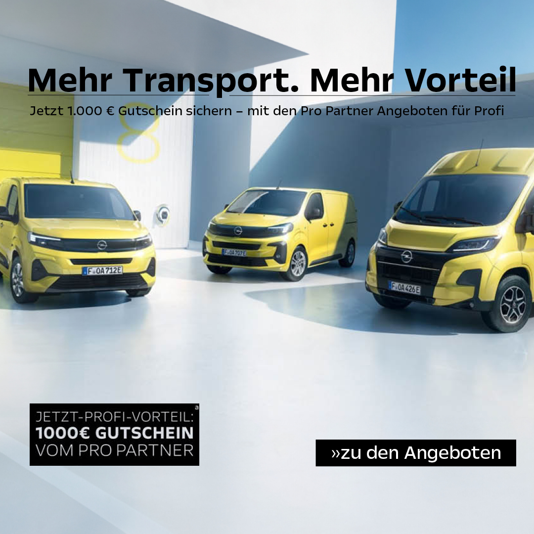 Opel Nutzfahrzeug Angebote
