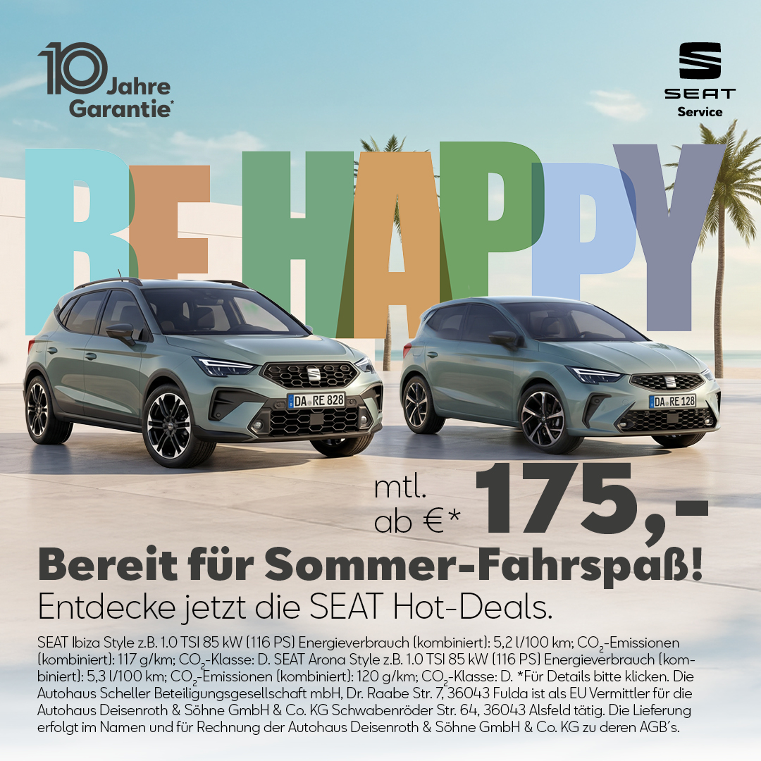 Seat Sommer Deals Seat Sommer Deals