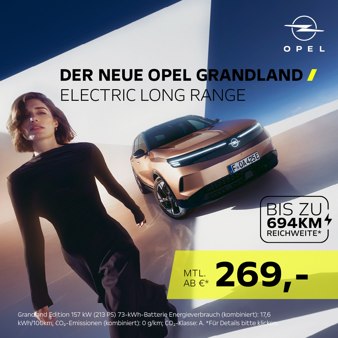 BEITRAGSBILD OPEL GRANDLAND ELECTRIC BEITRAGSBILD OPEL GRANDLAND ELECTRIC