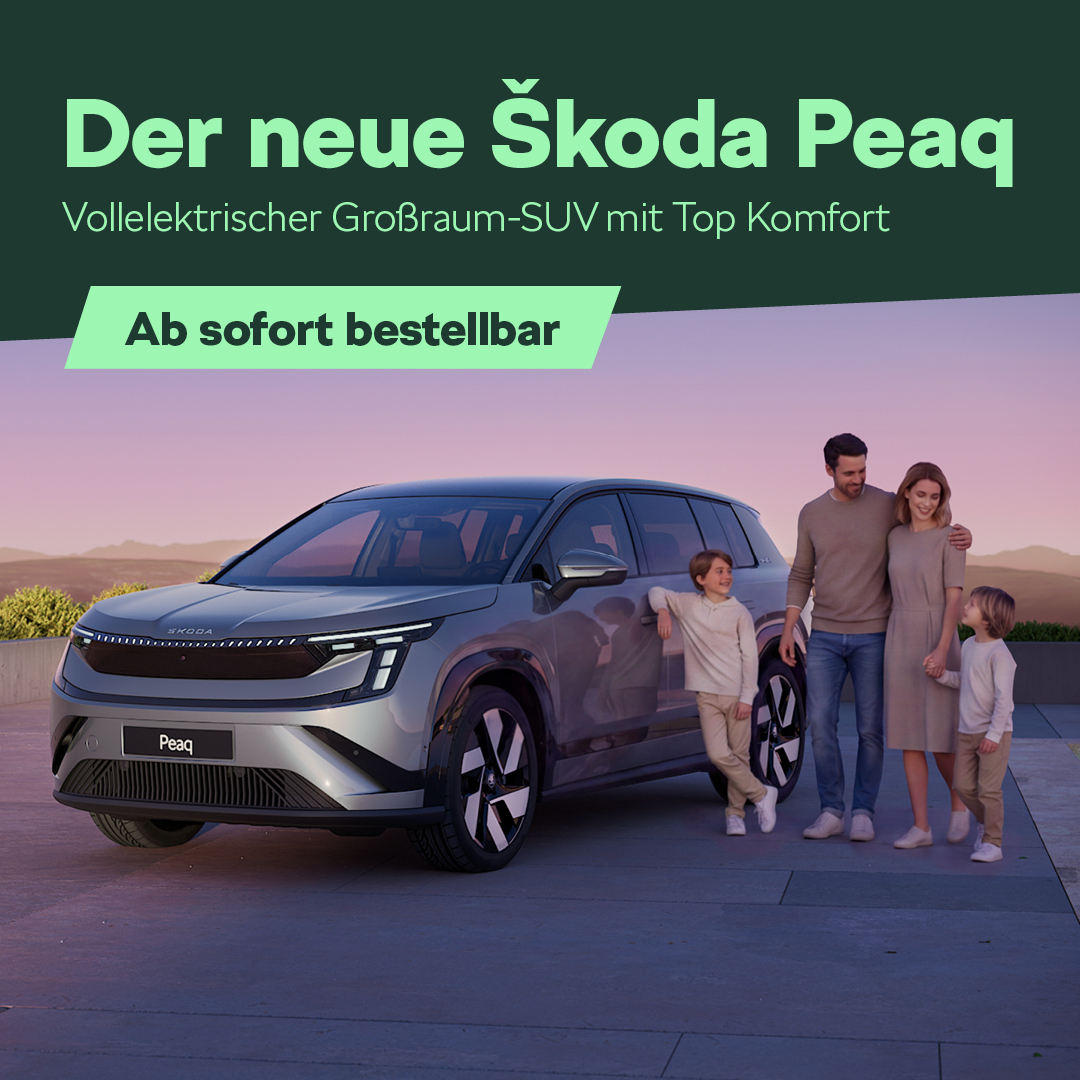 HEADER MOBILE Skoda Peaq bestellbar