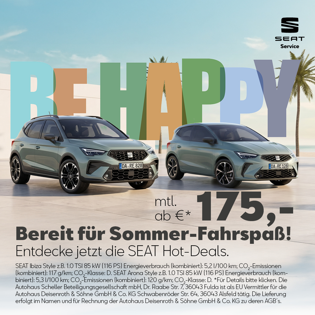 Seat Sommer Deals Seat Sommer Deals